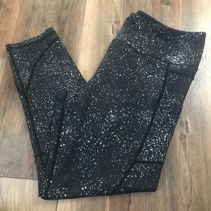 ZYIA Reflective Splatter Leggings